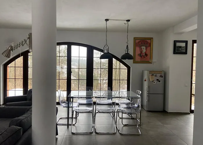 Nowoczesny Dom W Gorach Z Widokiem Na Nature *